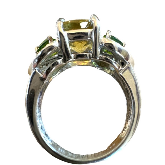 Vintage Gorgeous citrine gemstone ring - Picture 10 of 11